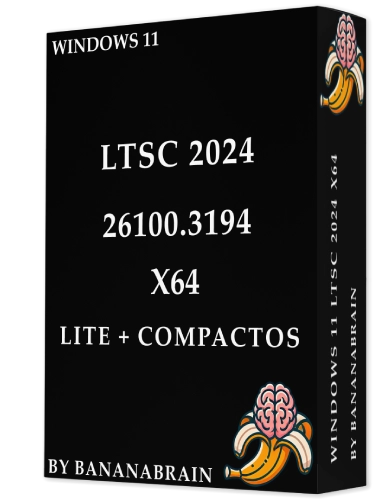 Windows 11 LITE + CompactOS Enterprise LTSС 2024
