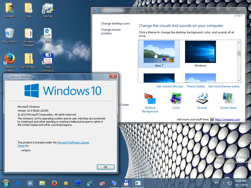Windows 7-10 Themes Pack